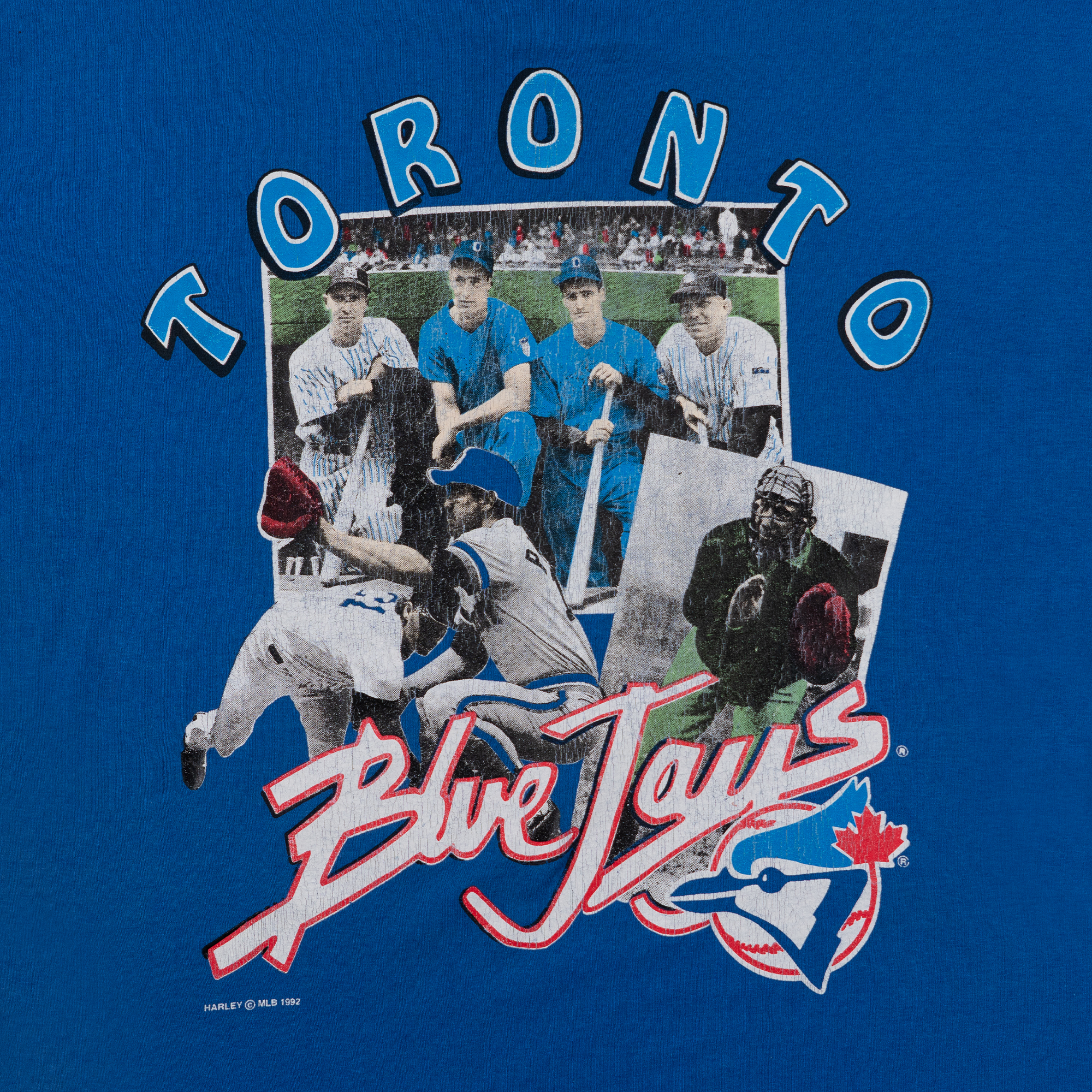 Toronto Blue Jays 1992 Champions Bulletin Tee-PLUS