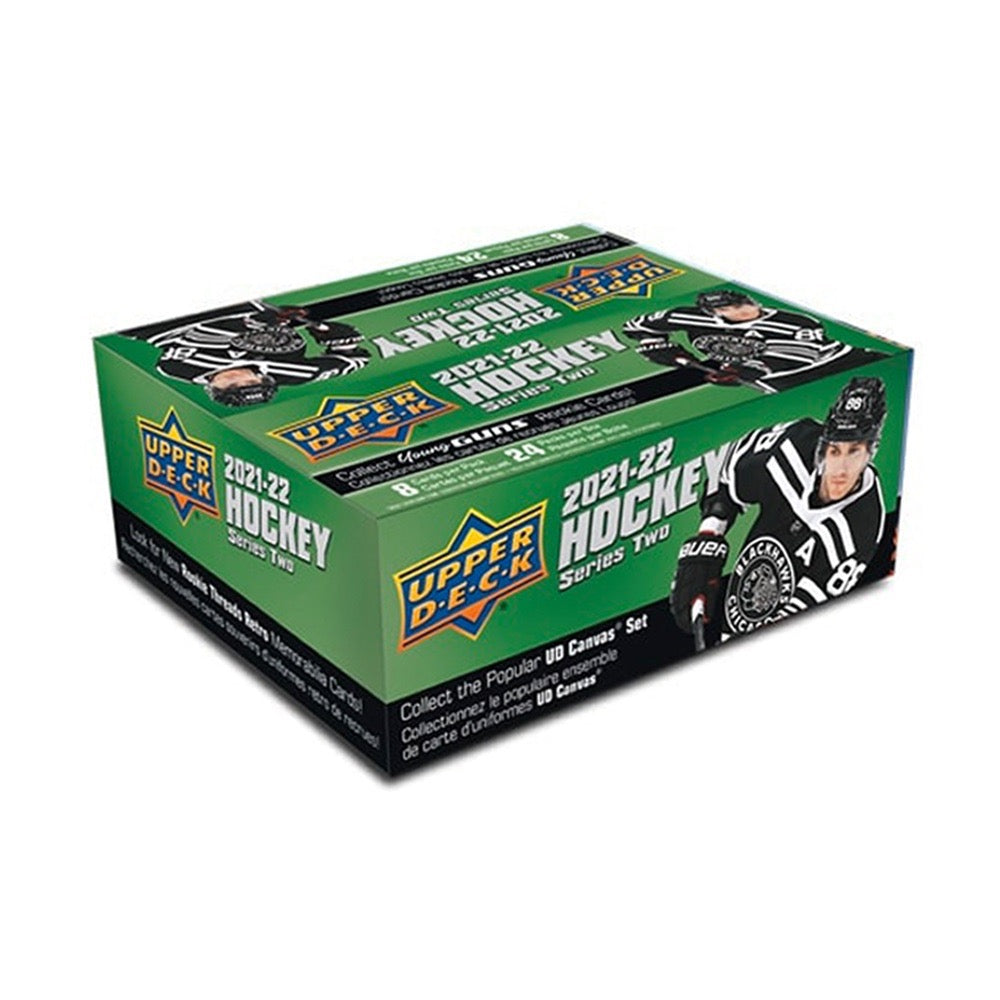 2021-22 Upper Deck Series 2 Hockey Retail Box-PLUS