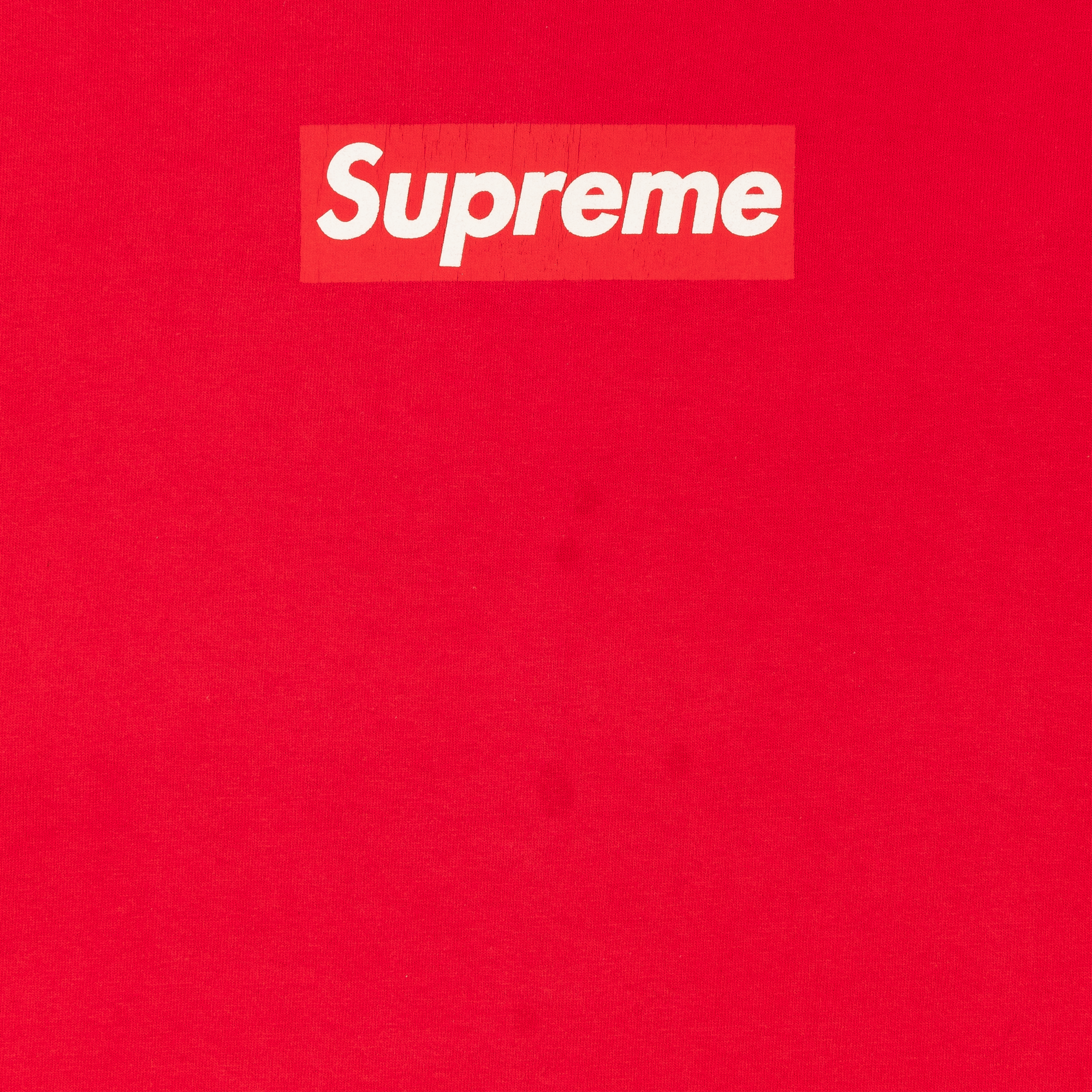 2003 Supreme Box Logo Tee Red | PLUS
