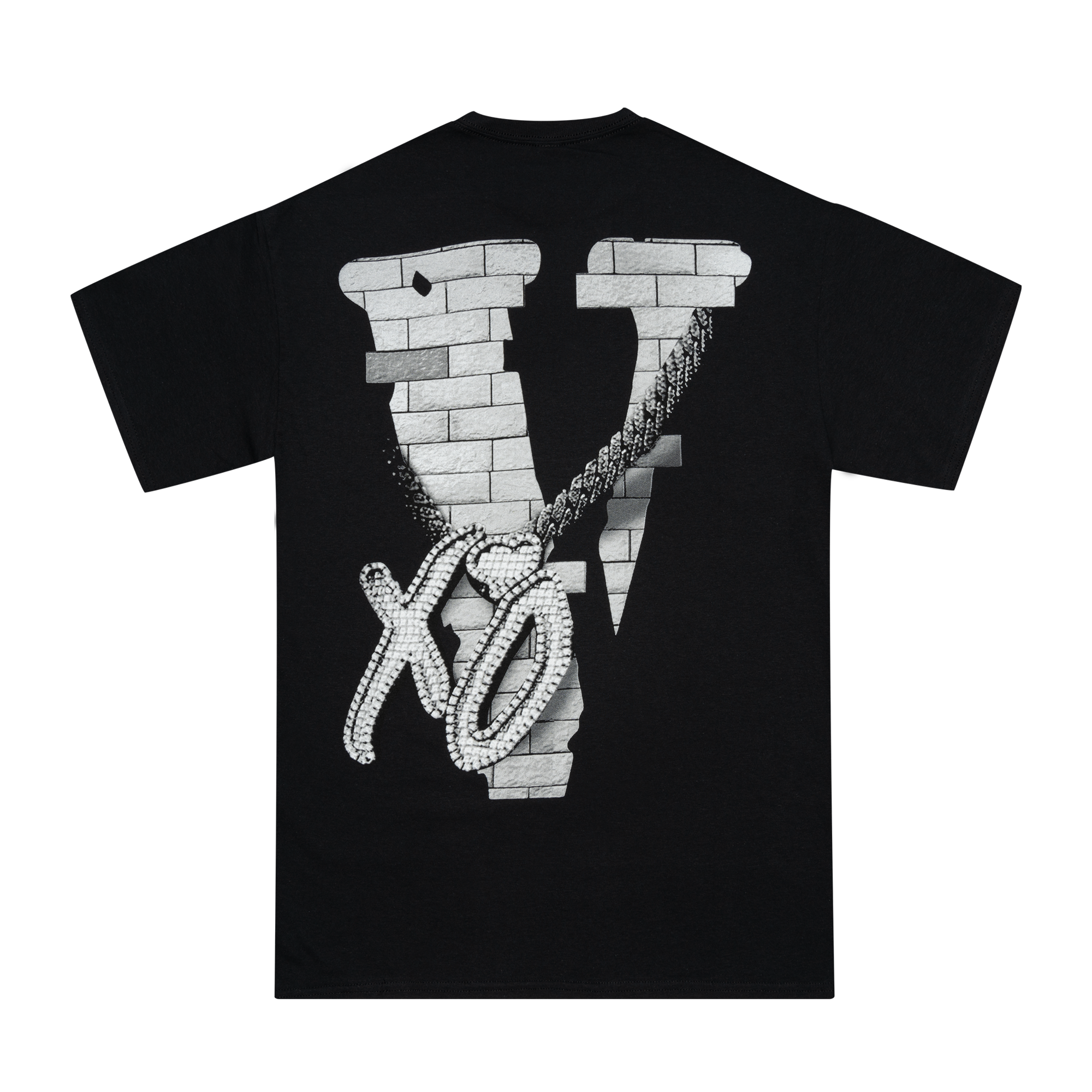 Vlone x Nav DPBA 003 XO T-Shirt Black-PLUS