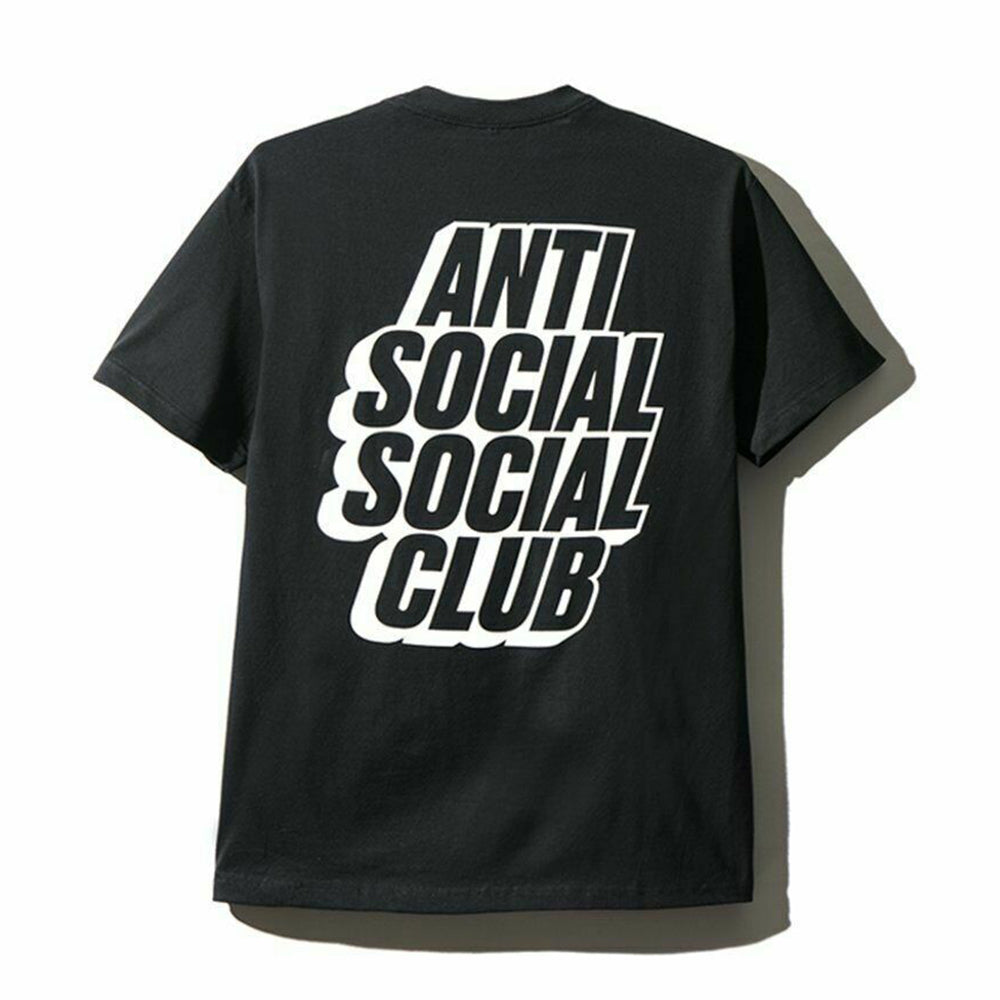 Anti Social Social Club Blocked Tee Black-PLUS
