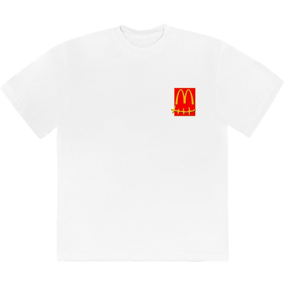 Travis Scott x McDonald's Action Figure Series T-Shirt White-PLUS