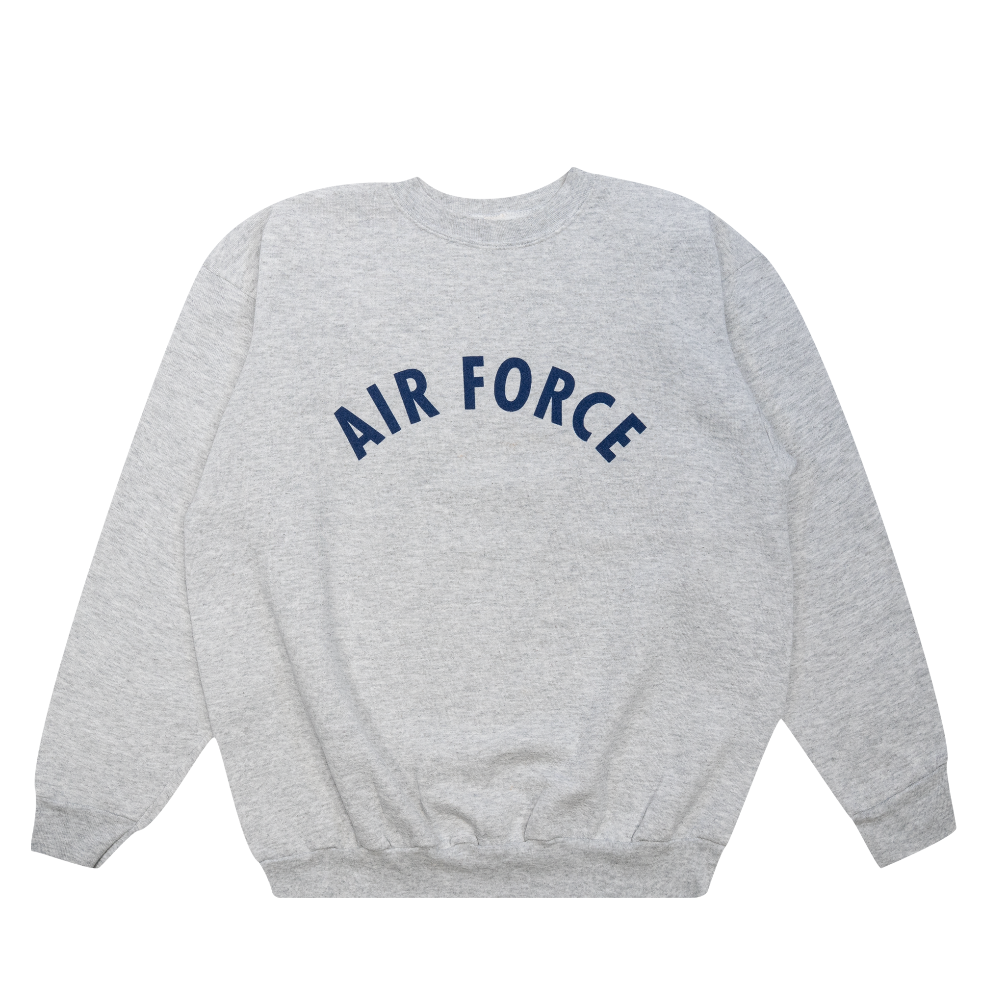 United States Air Force Spellout Crewneck Grey-PLUS