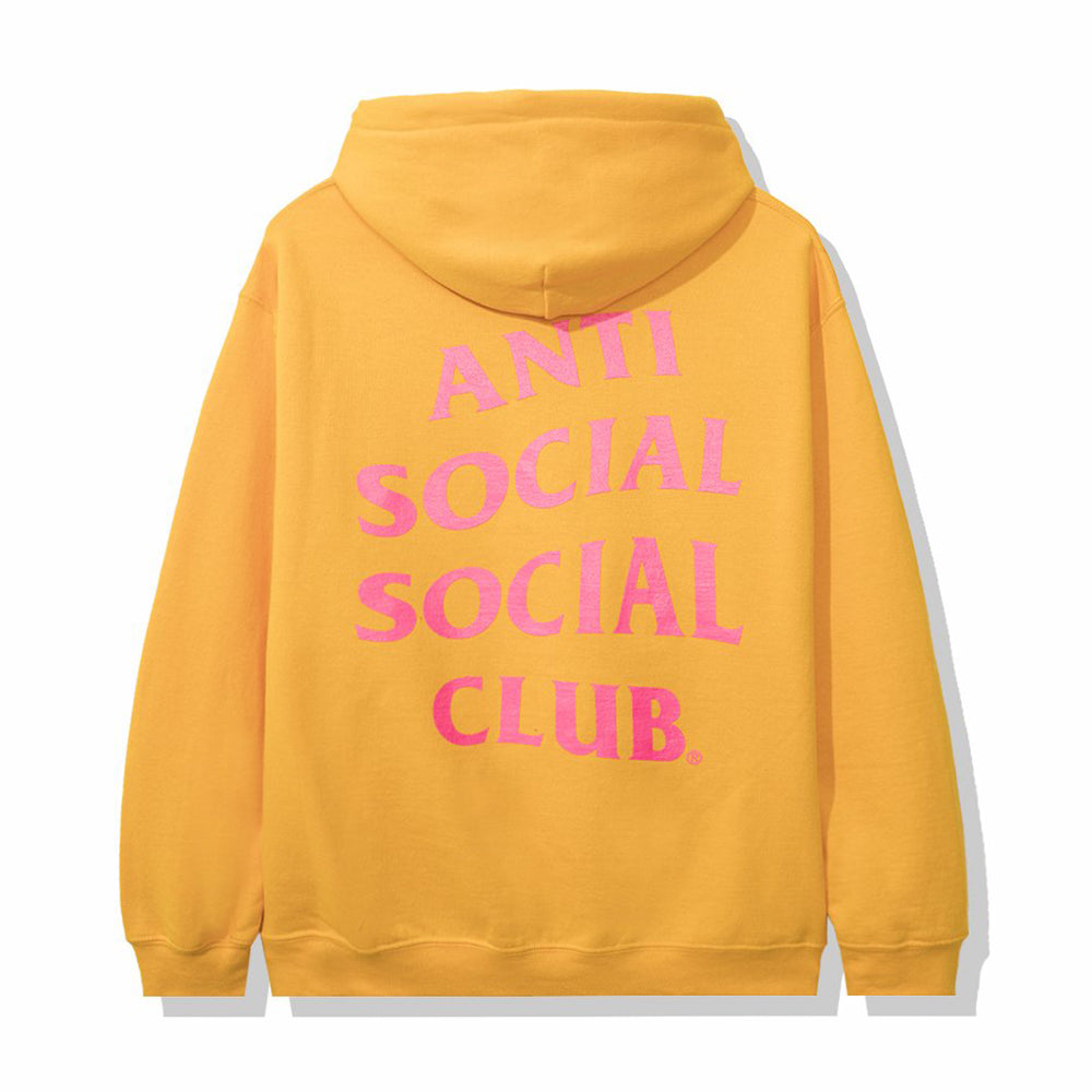 Anti Social Social Club The Grove Hoodie Yellow-PLUS