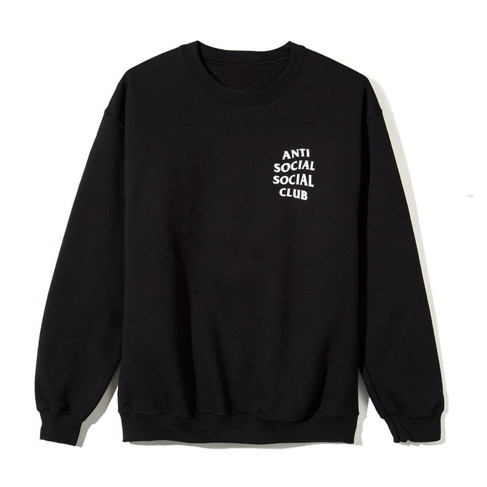 Anti Social Social Club “Mind hot Games” Black Crewneck Sweatshirt