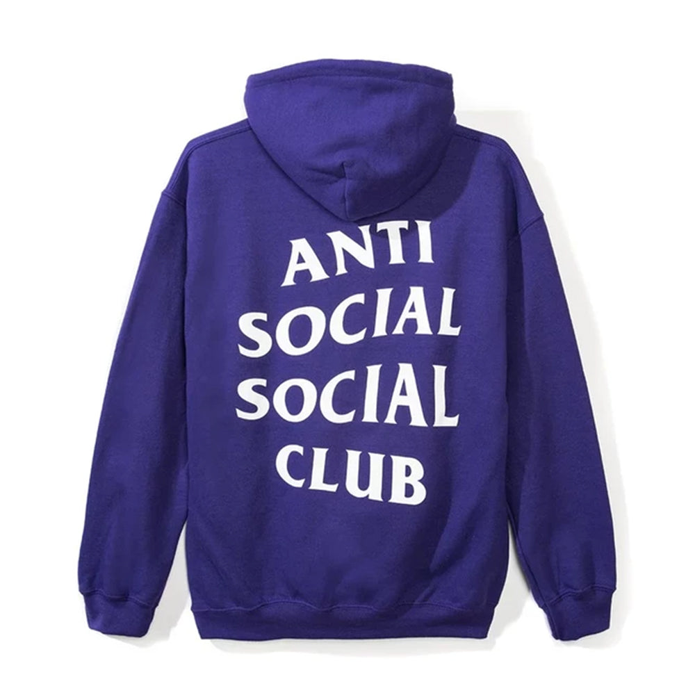 Anti Social Social Club Lowkey Hoodie Purple-PLUS