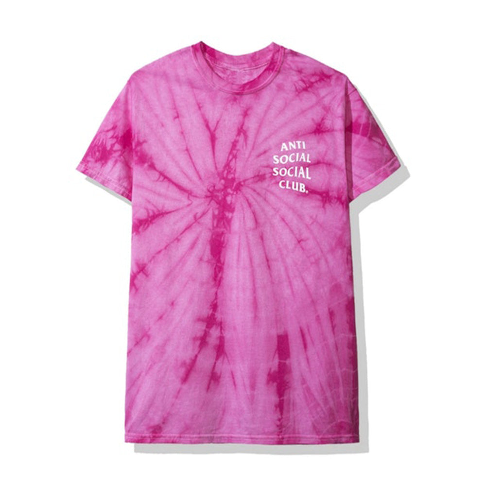 Anti Social Social Club Laguna Tee Pink Tie Dye-PLUS