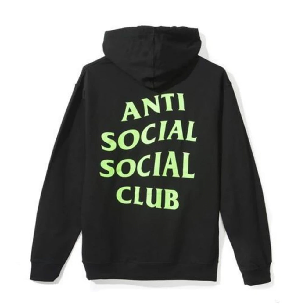 Anti Social Social Club Myself Hoodie Black-PLUS