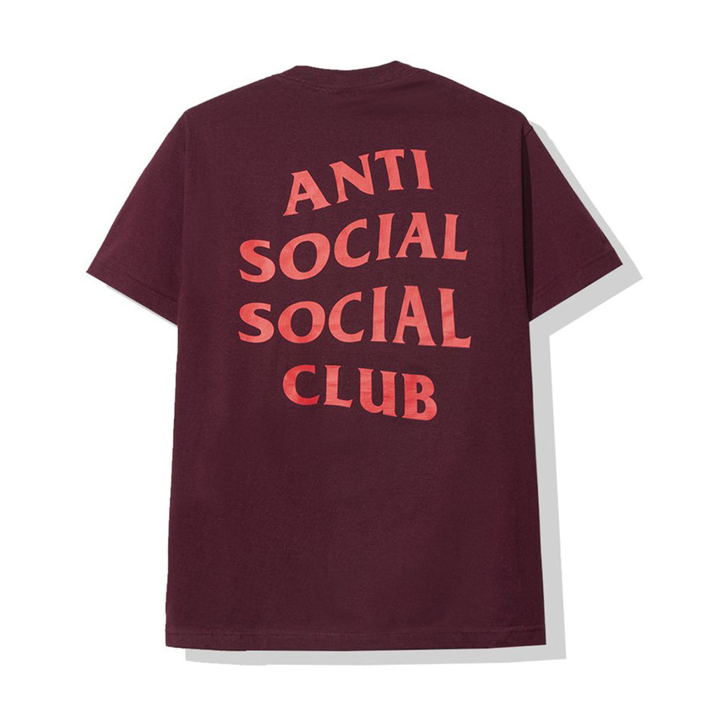 Anti Social Social Club Seoul Tee Maroon-PLUS