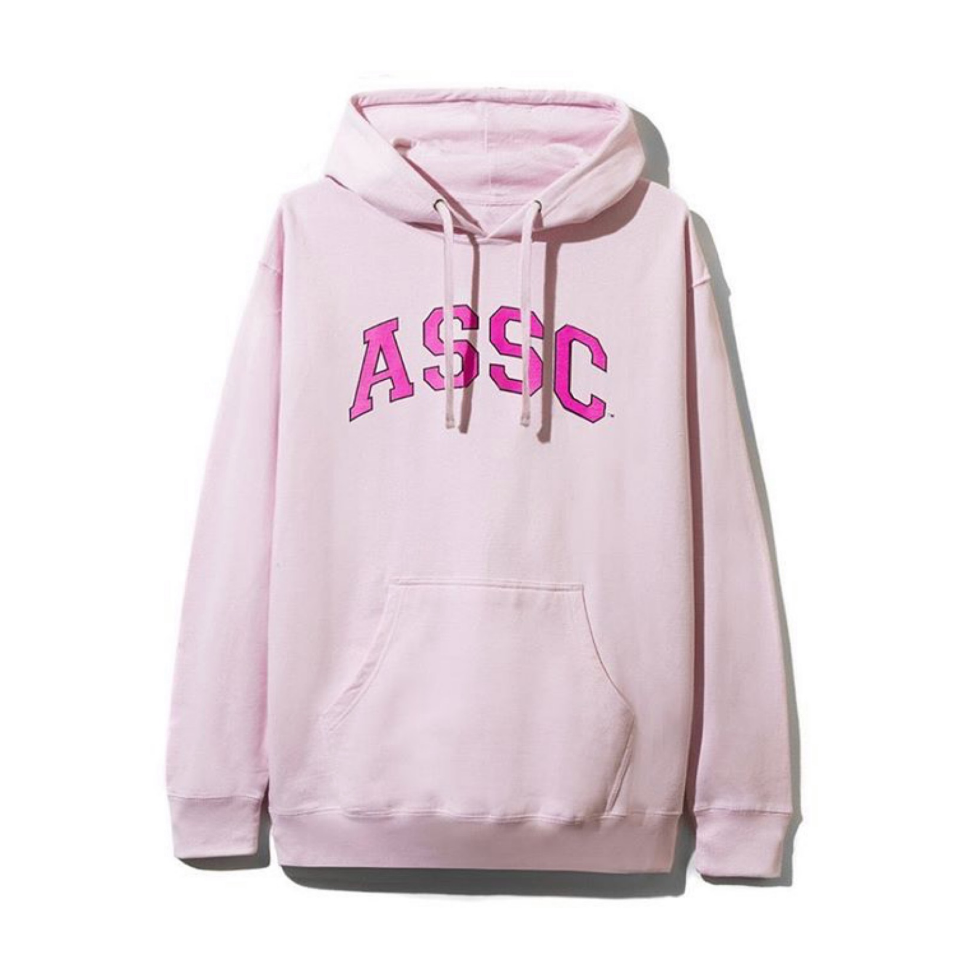 Anti Social Social Club ASSC Logo Hoodie Pink-PLUS