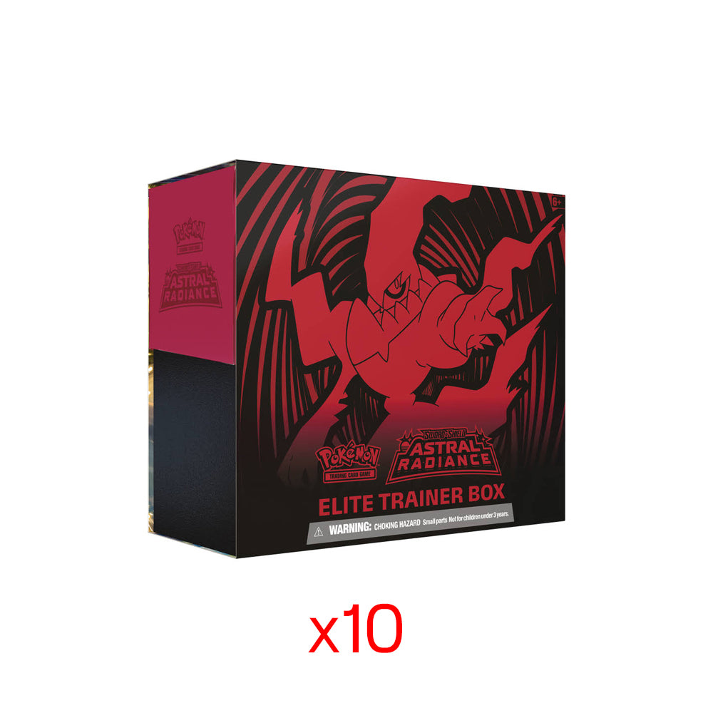 Pokemon Astral Radiance Elite Trainer Box (Sealed Case of 10)-PLUS