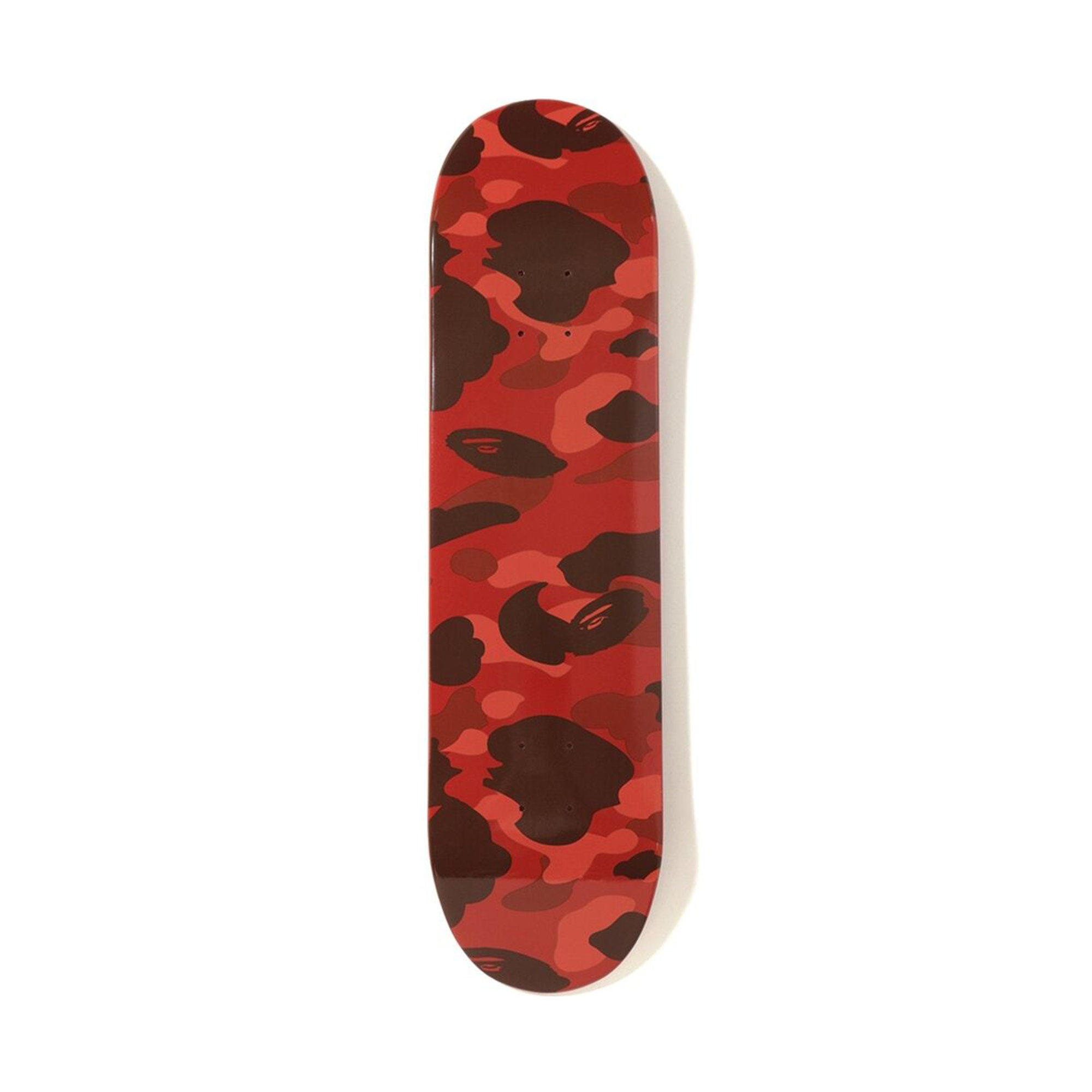 BAPE Color Camo Skateboard Deck Red-PLUS