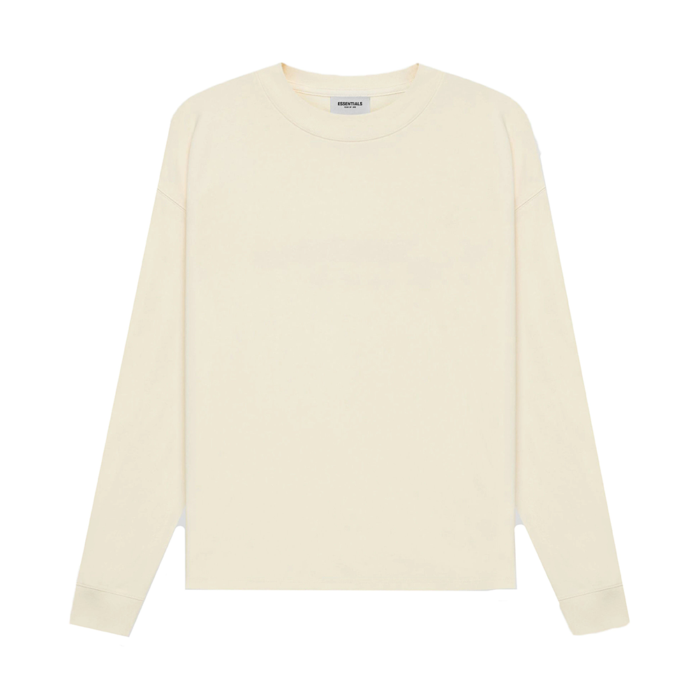 FOG ESSENTIALS Long Sleeve T-Shirt Buttercream (SS21)-PLUS