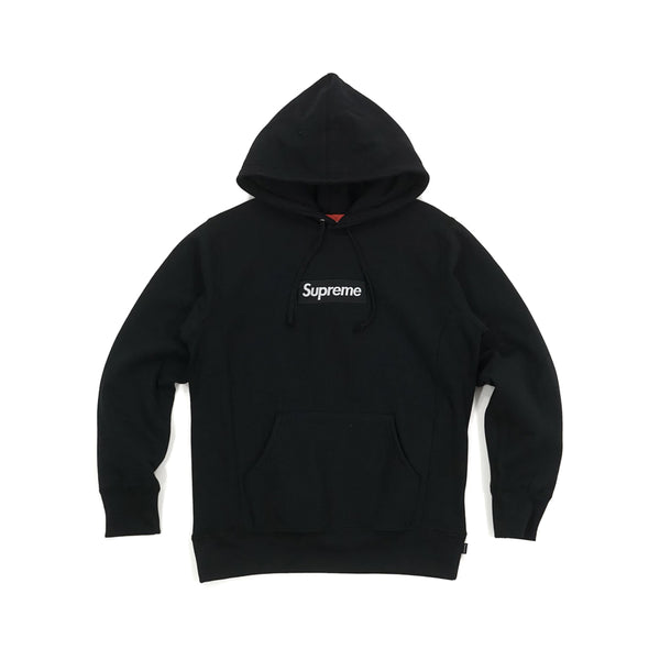 Supreme Box Logo Hooded Sweatshirt Black (FW16) | PLUS