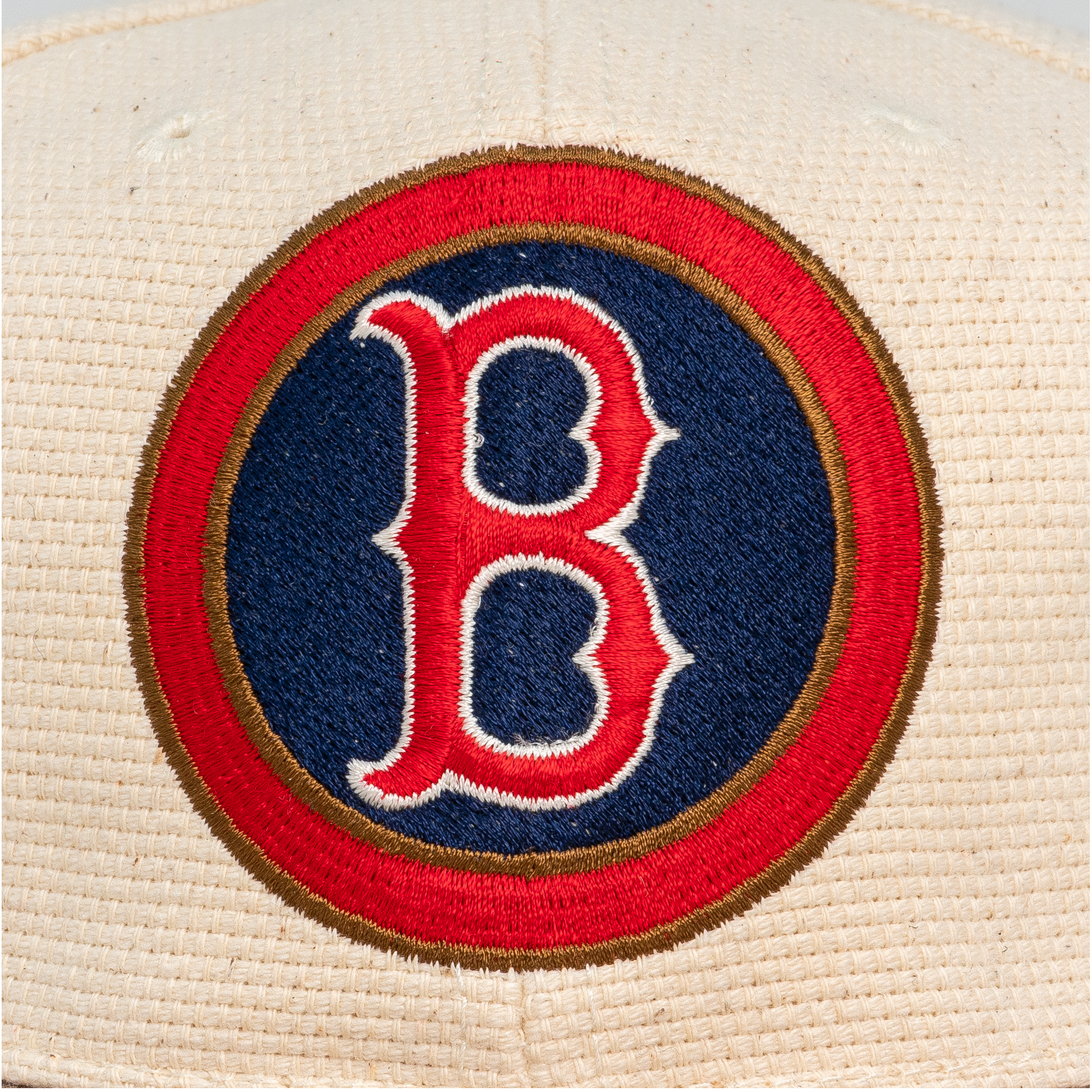Boston Red Sox Cotton American Needle Strapback Beige-PLUS