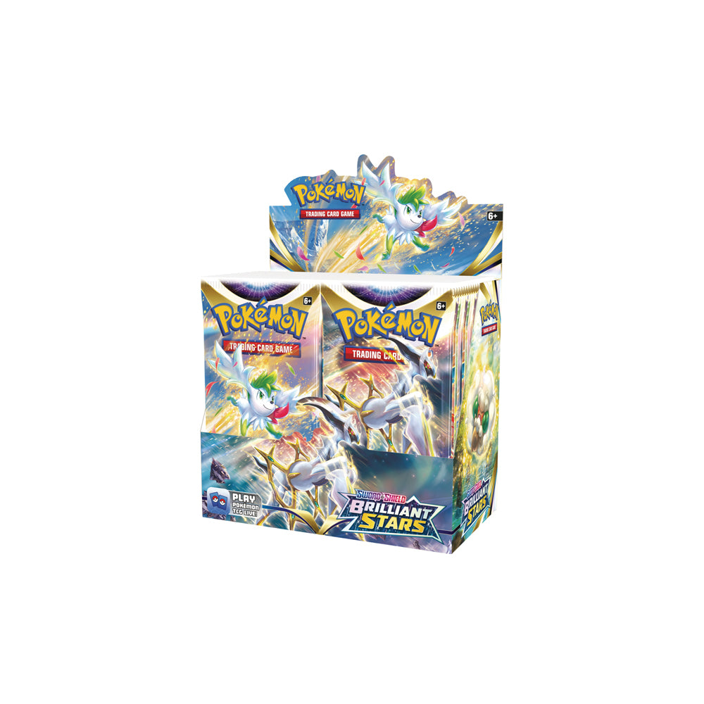 Pokemon Sword and Shield - Brilliant Stars Booster Box-PLUS