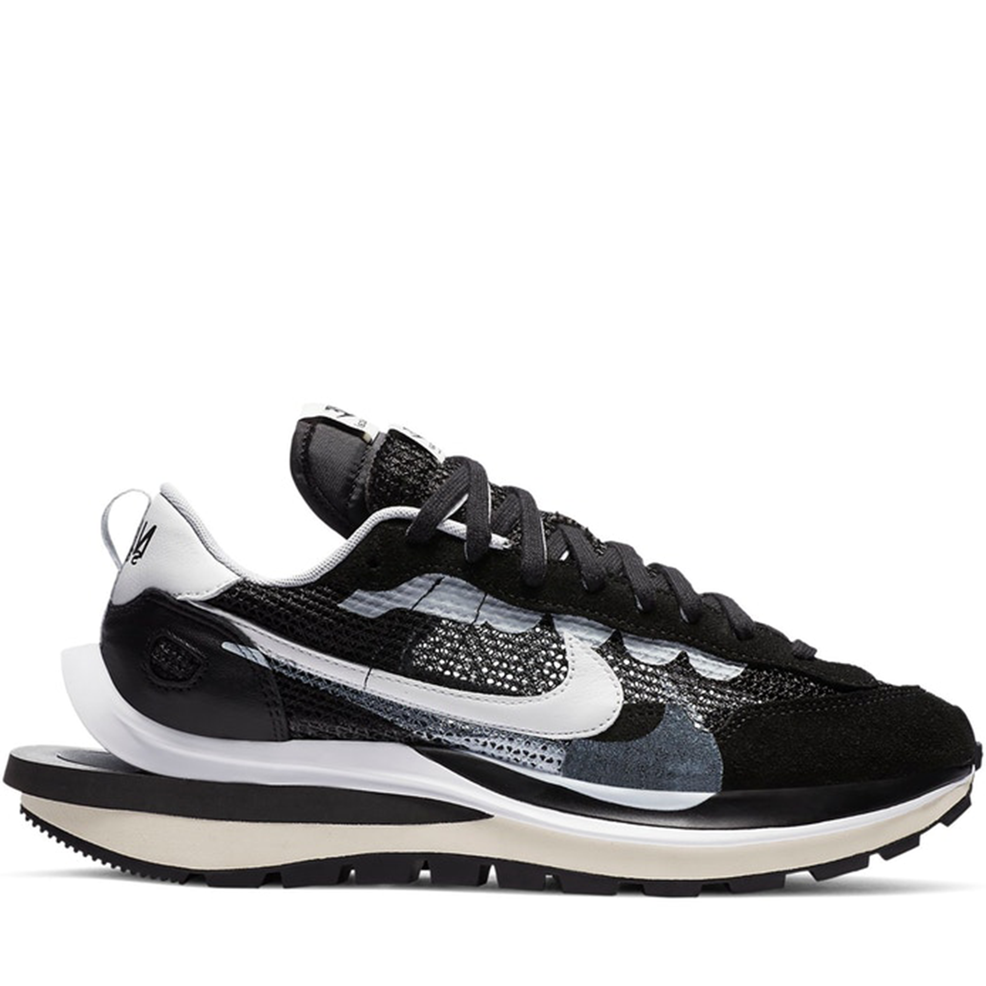 Nike Vaporwaffle Sacai Black White-PLUS