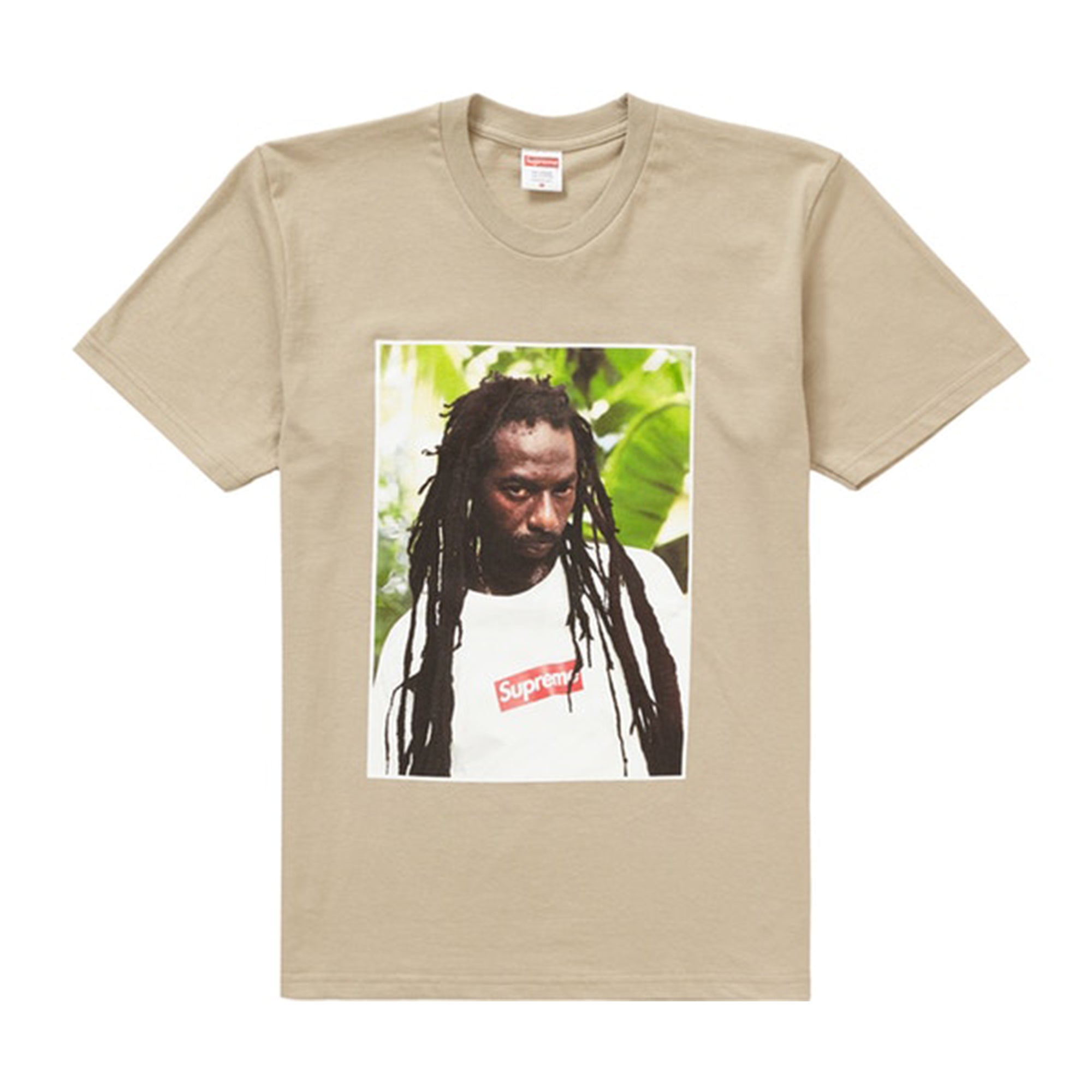 Supreme Buju Banton Tee Clay-PLUS