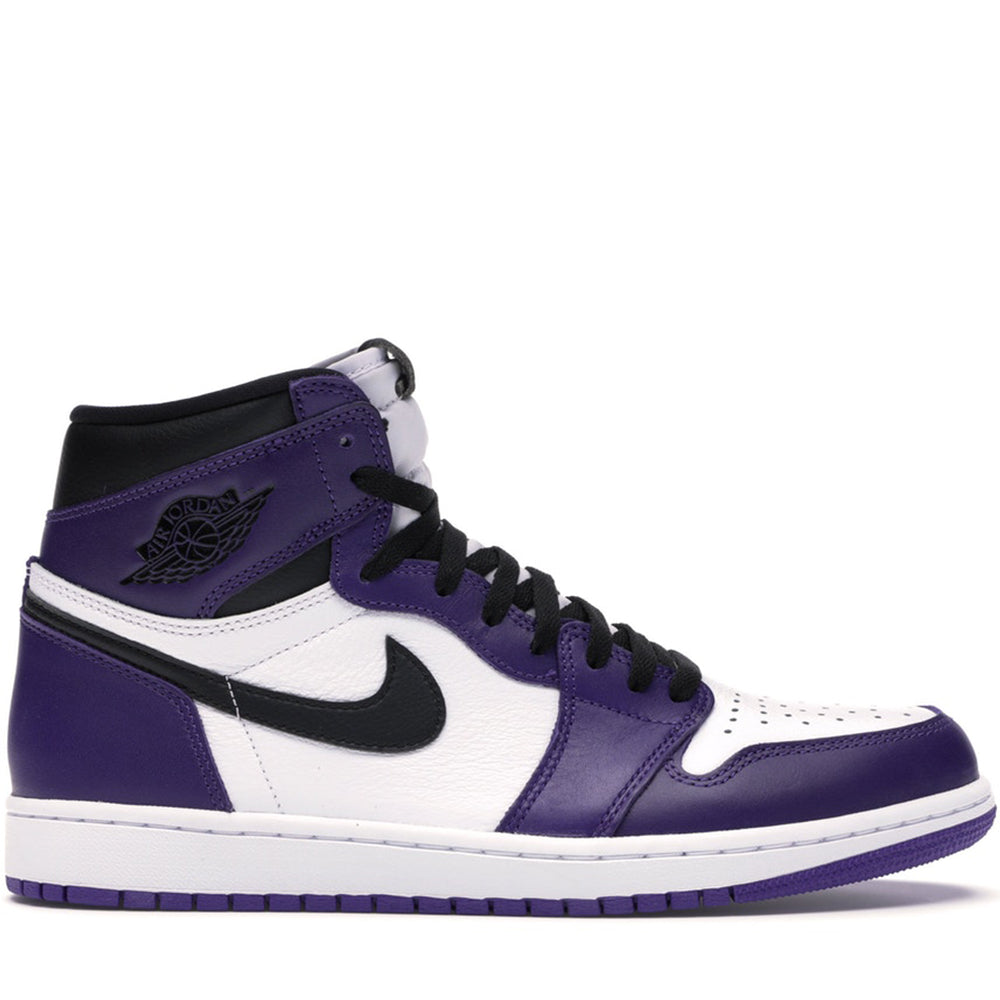 Jordan 1 Retro High Court Purple White (GS)-PLUS