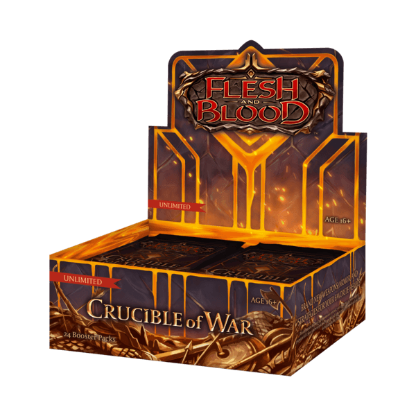 Flesh and Blood - Crucible of War Booster Box (Unlimited)-PLUS