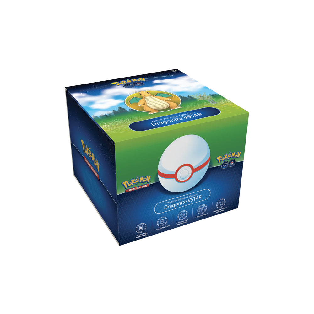 Pokemon GO TCG Collection - Premier Deck Holder Collection - Dragonite VSTAR-PLUS