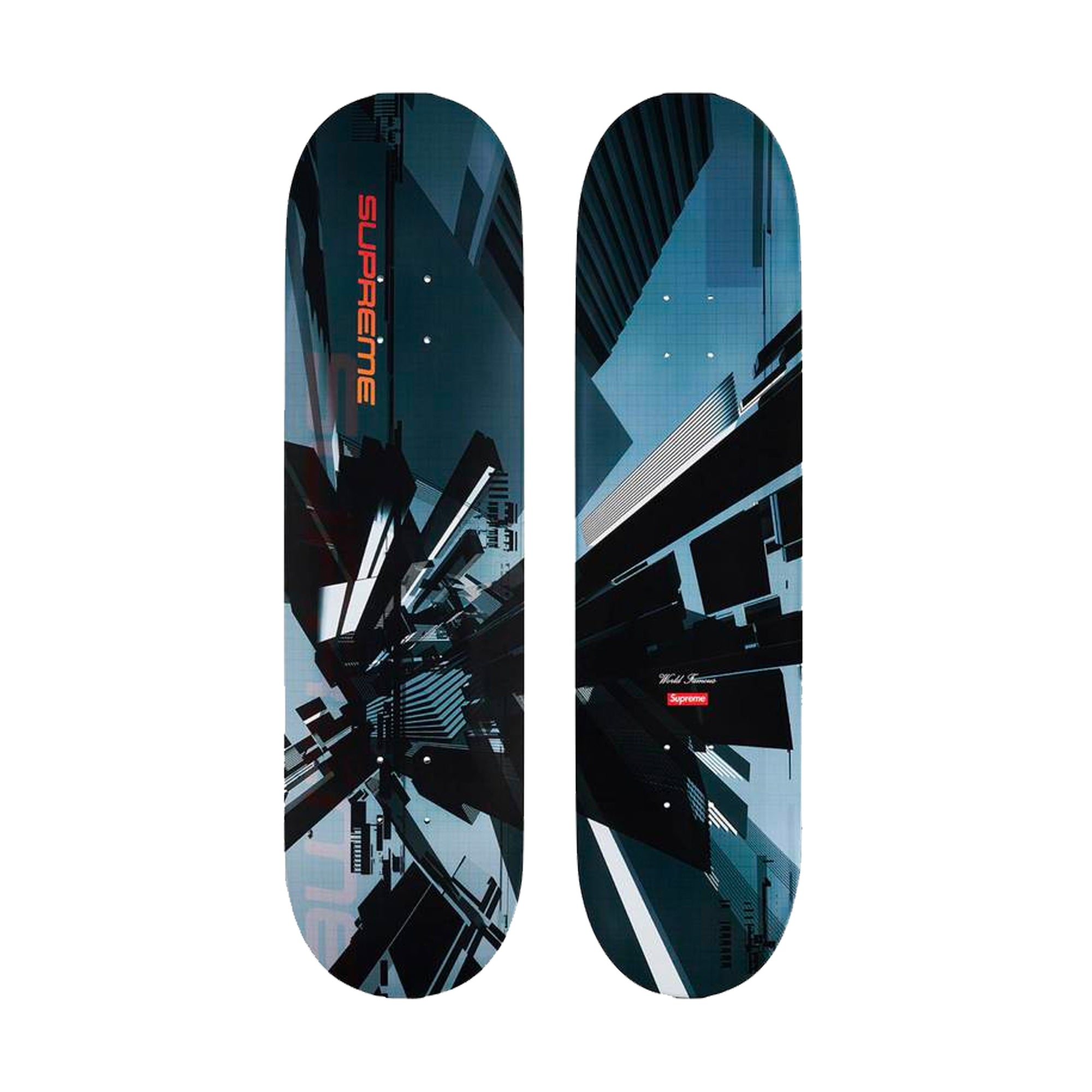 Supreme Forms Skateboard Deck Black-PLUS