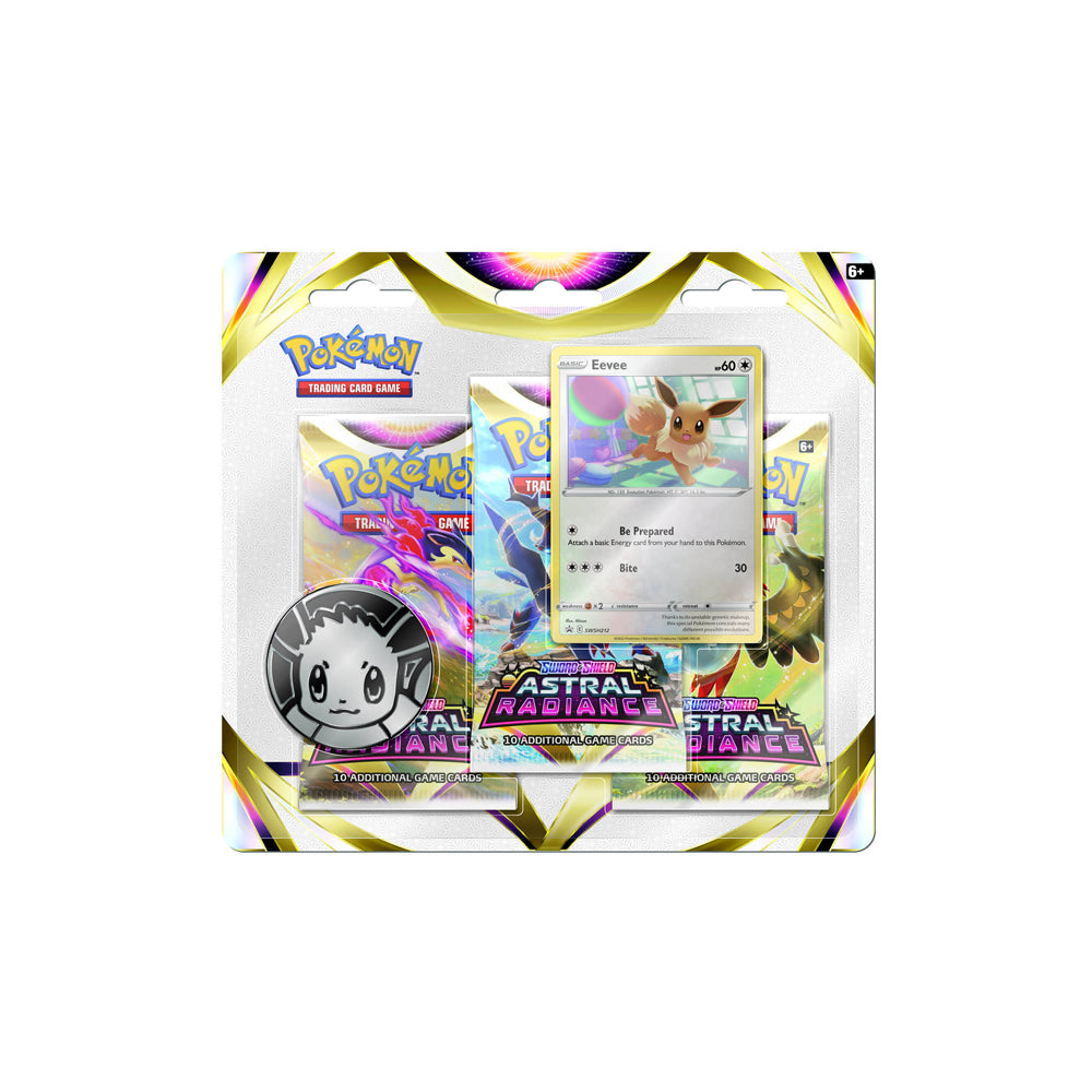 Pokemon Astral Radiance - 3 Pack Blister-PLUS