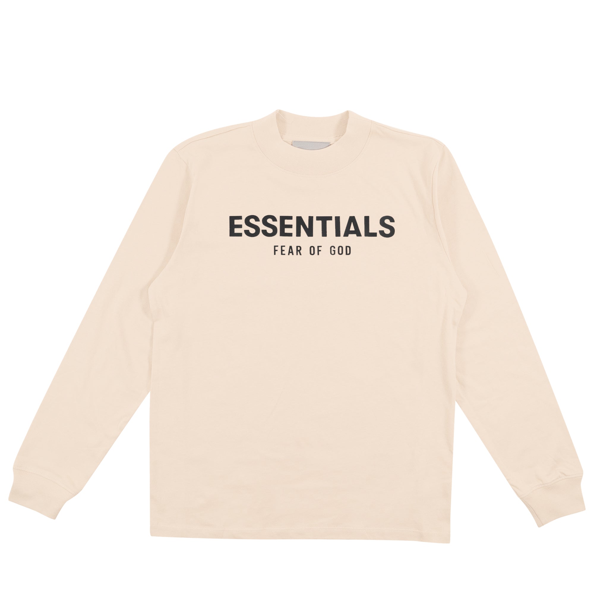 FOG Essentials Linen Logo Long Sleeve T-Shirt (Kids)-PLUS