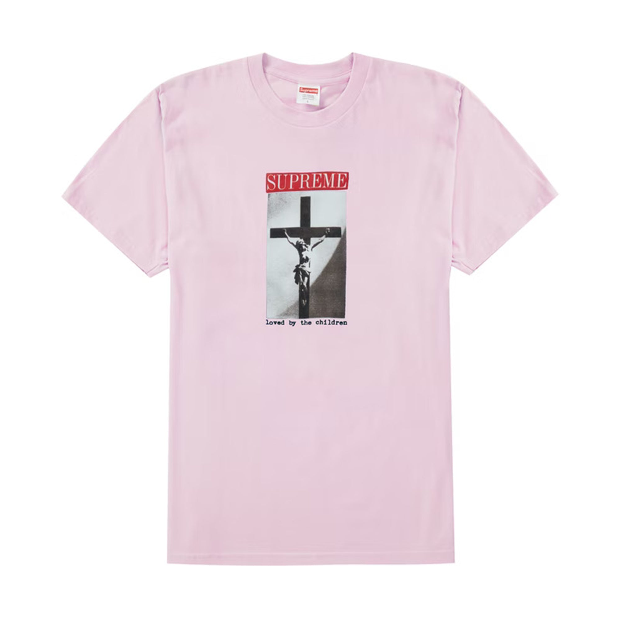 Supreme Loved By The Children Tee Light Pink-PLUS