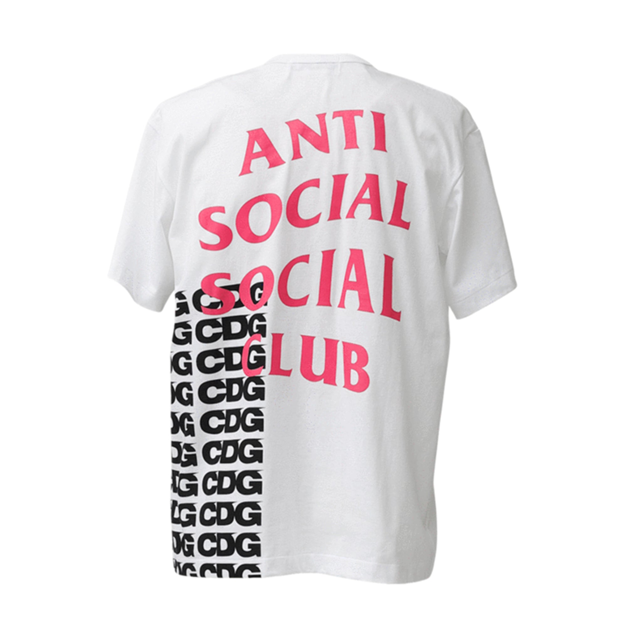 Anti Social Social Club x Comme Des Garcon Tee White-PLUS