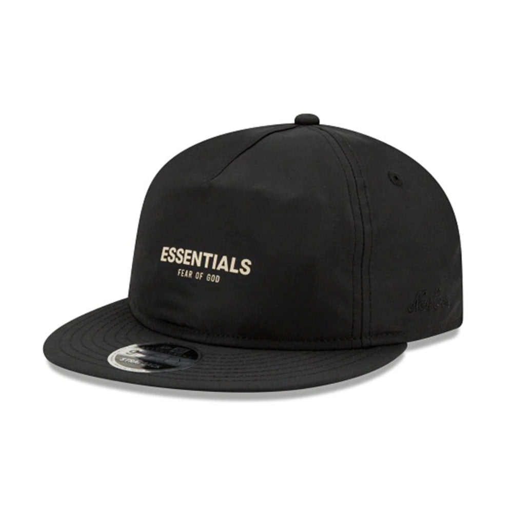 FOG Essentials New Era 9Fifty Retro Crown A-Frame Hat Black-PLUS