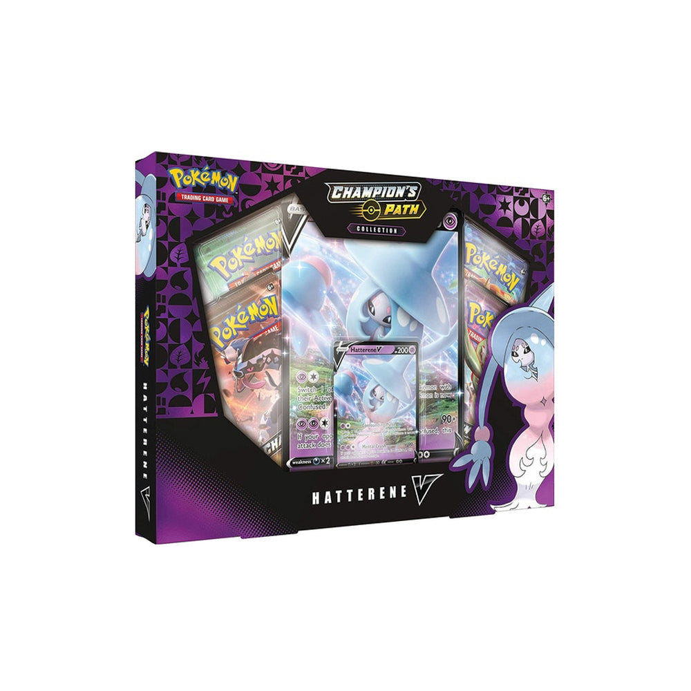Pokemon Champion's Path - Hatterene V Collection Box-PLUS