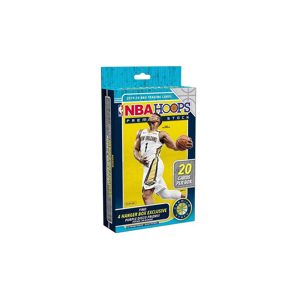 2019-20 Panini NBA Hoops Premium Stock Basketball Hanger Box-PLUS