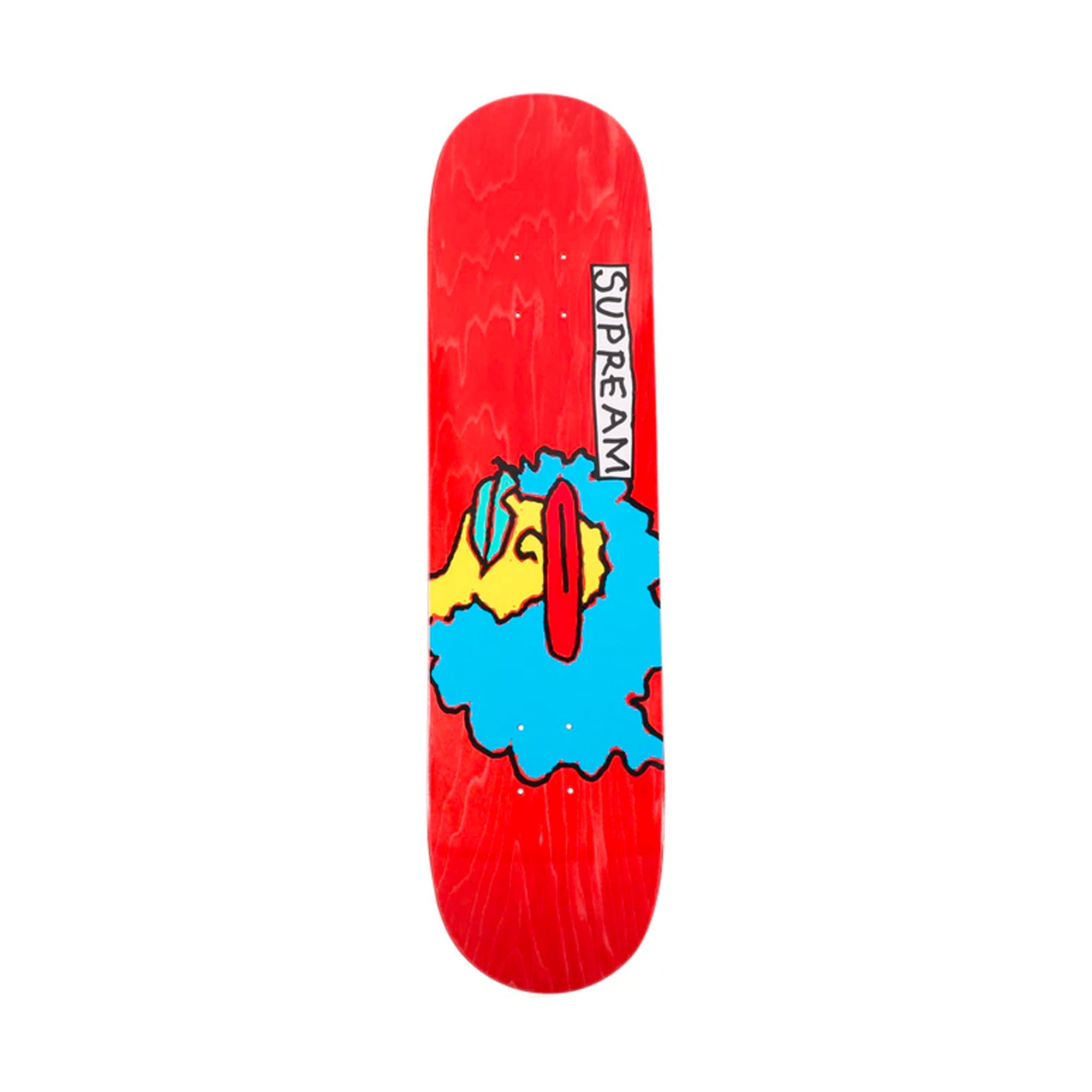 Supreme Gonz Ramm Skateboard Deck Red-PLUS