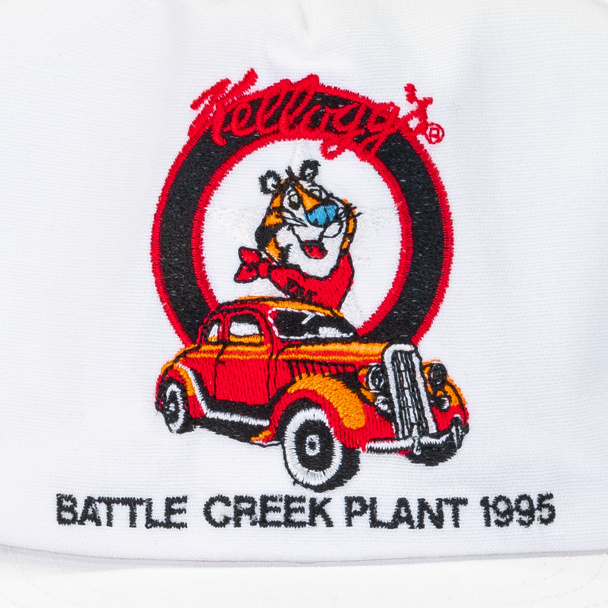Kellogg"s Battle Creek Plant 1995 Snapback White-PLUS