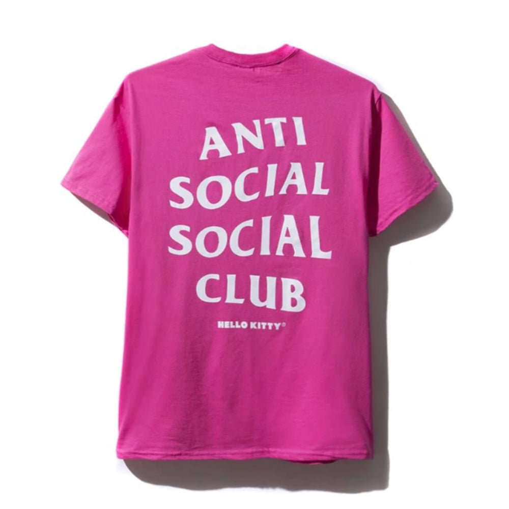 Anti Social Social Club Hello Kitty Tee Pink-PLUS