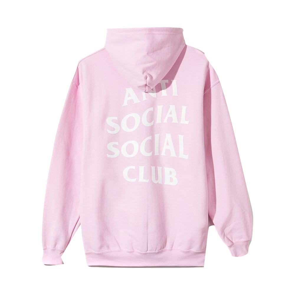 Anti Social Social Club Know You Better Hoodie Pink-PLUS