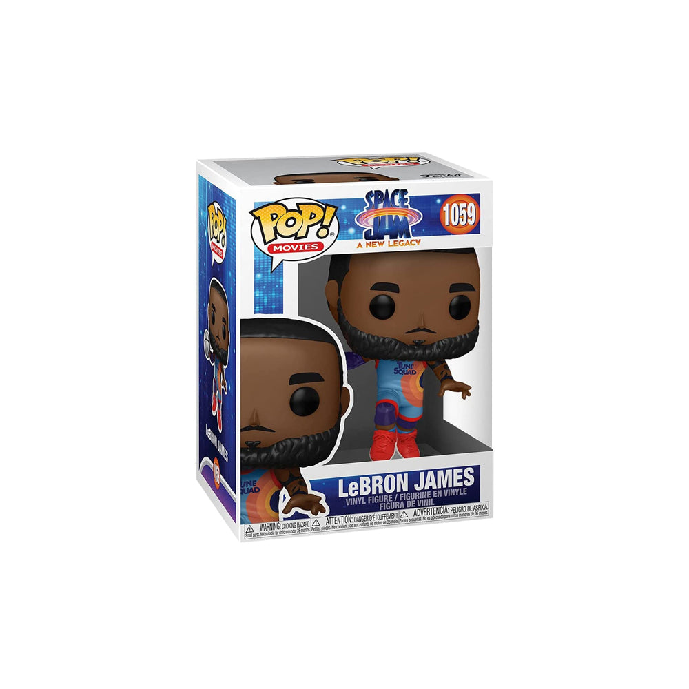 Funko Pop! Movies Space Jam A New Legacy Lebron James Jumping Figure #1059-PLUS
