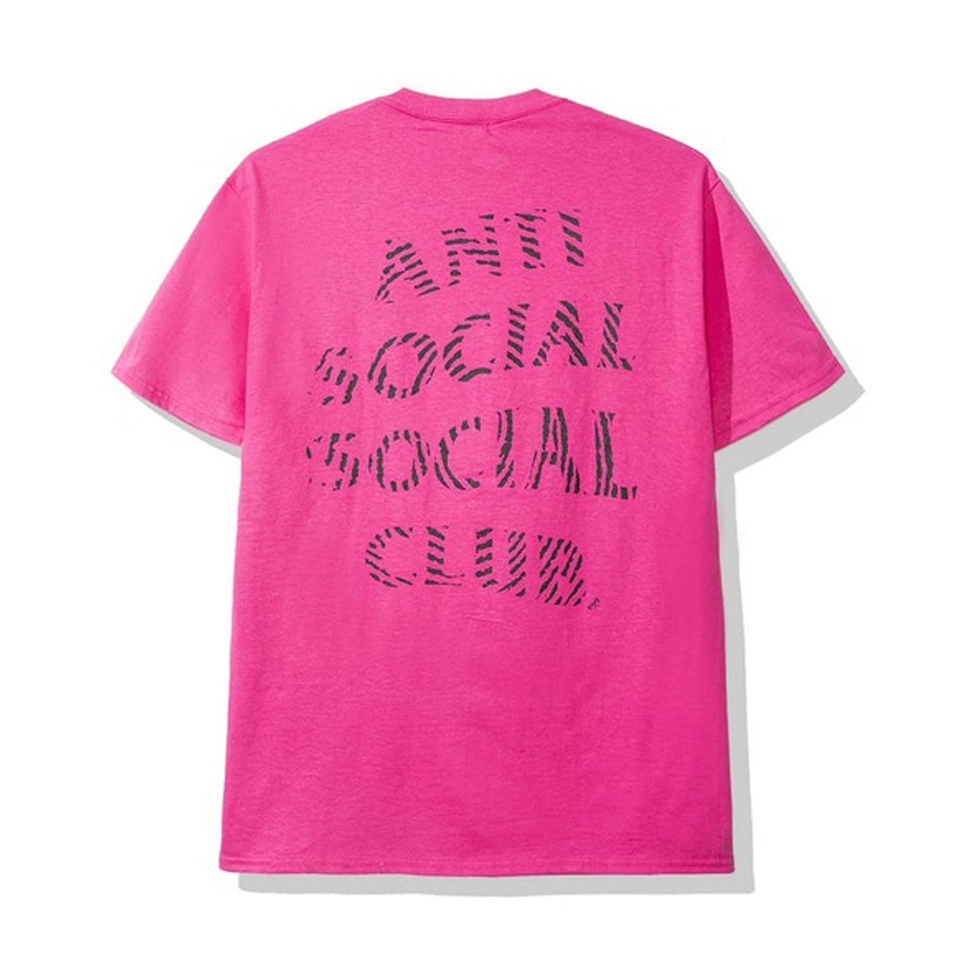 Anti Social Social Club Misprint Tee Pink-PLUS