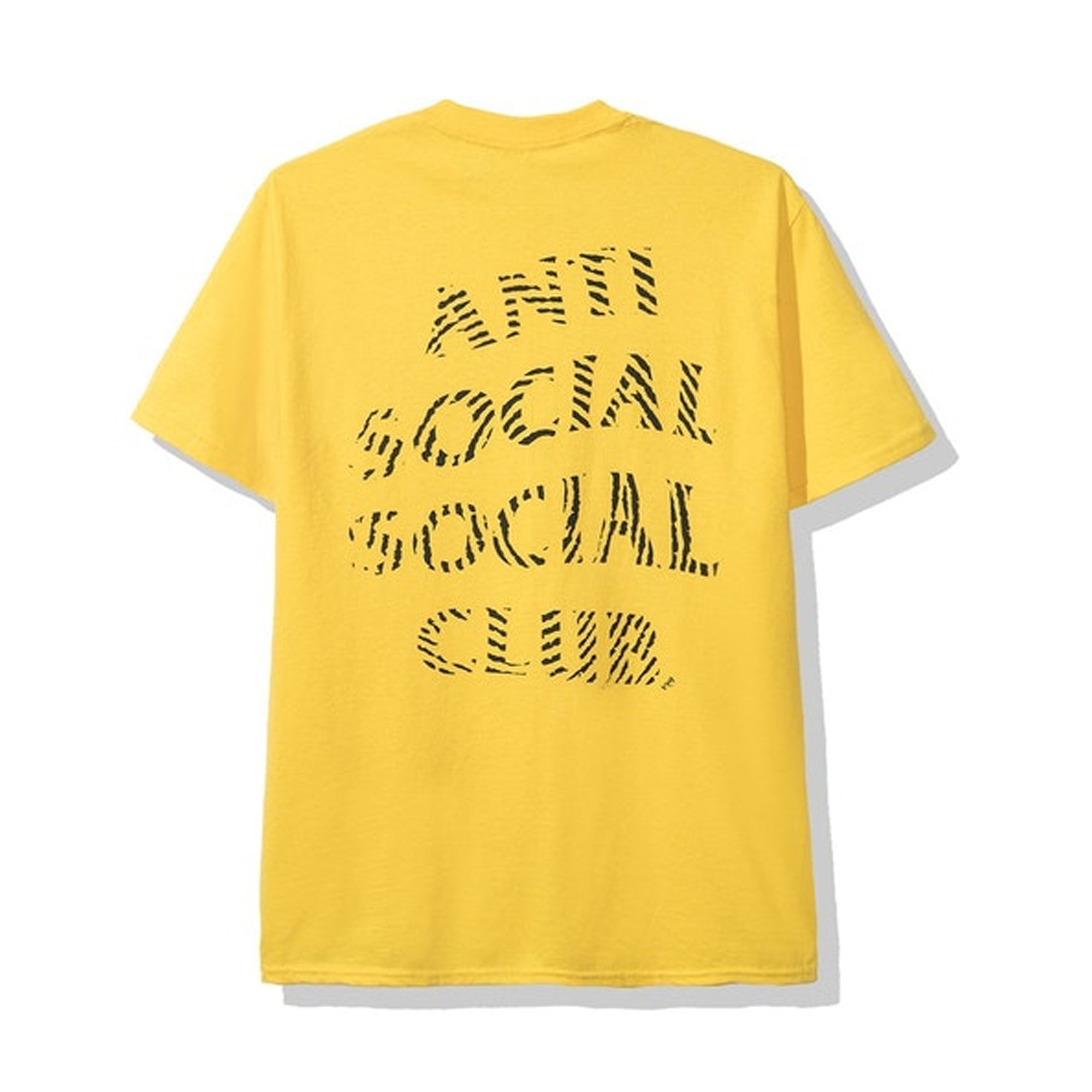 Anti Social Social Club Misprint Tee Yellow-PLUS