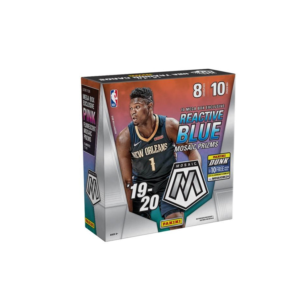 2019-20 Panini Mosaic Basketball Mega Box-PLUS
