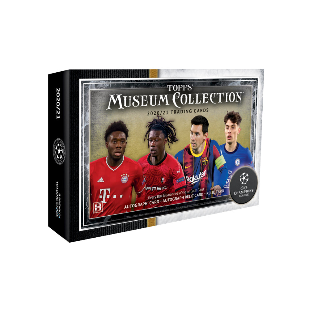 2020/21 Topps UEFA Champions League Museum Collection Hobby Box-PLUS