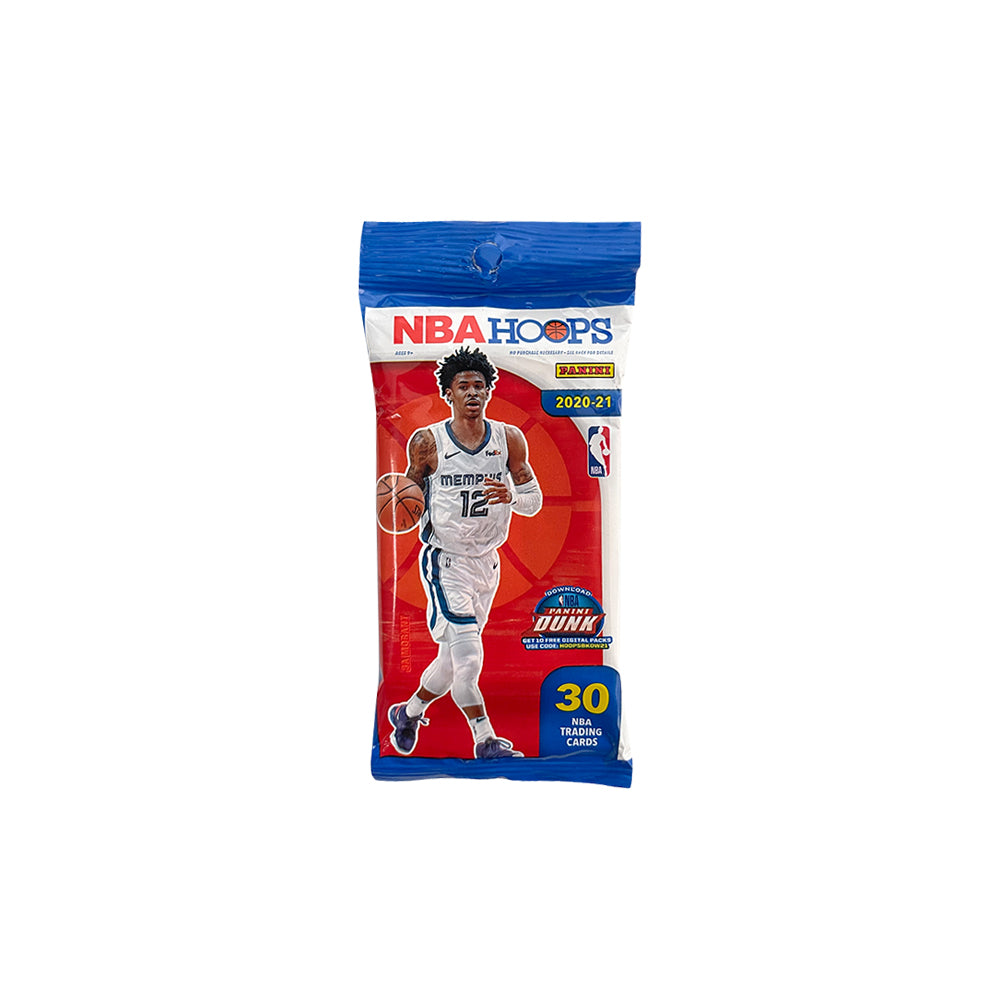 2020-21 Panini NBA Hoops Basketball Cello Fat Pack-PLUS
