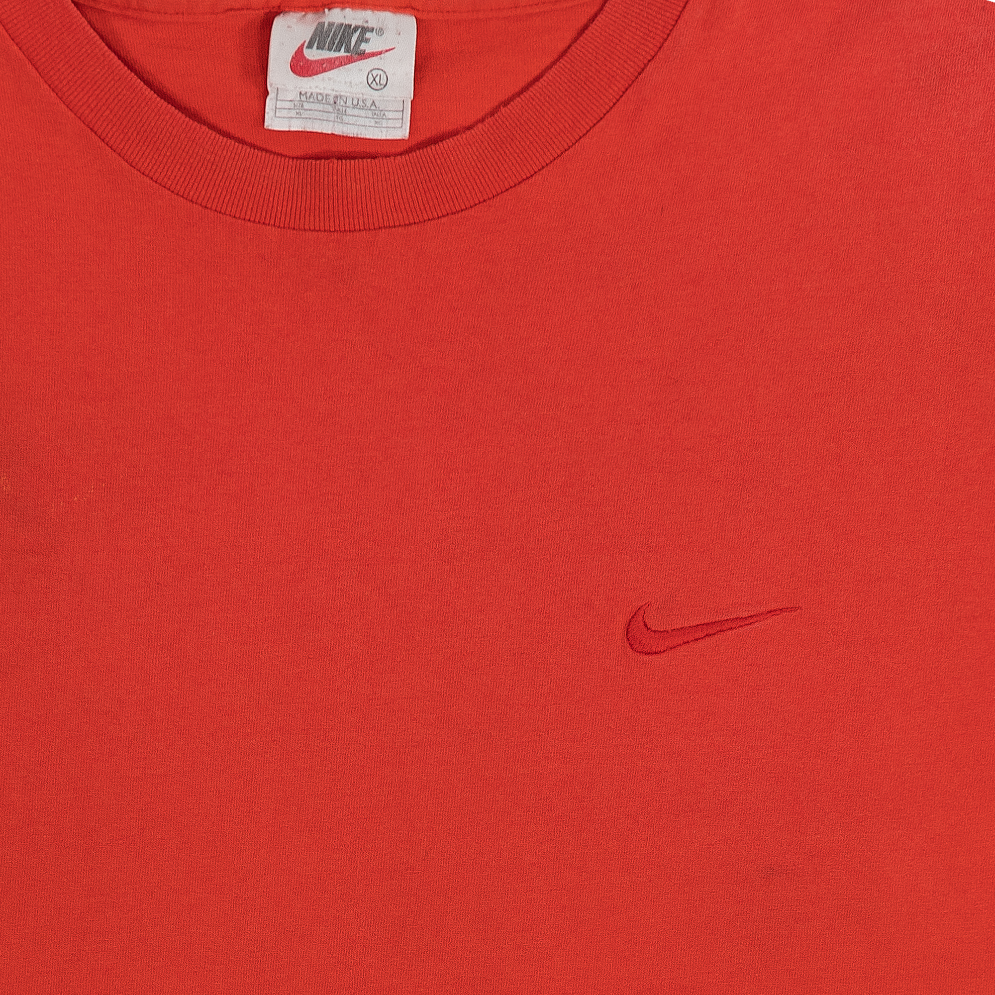 Nike Essential Tonal Swoosh 90s Tee Orange-PLUS