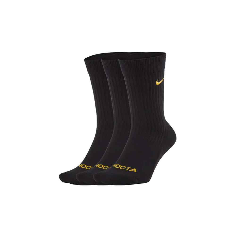 Nike x Drake NOCTA Socks Black (3 Pack)-PLUS