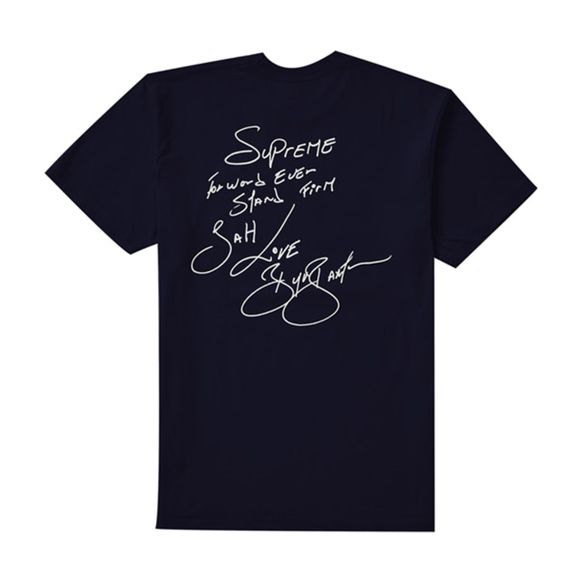 Supreme Buju Banton Tee Navy-PLUS