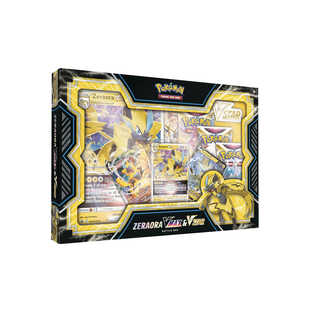 Pokemon Zeraora VMAX & VSTAR Battle Box-PLUS