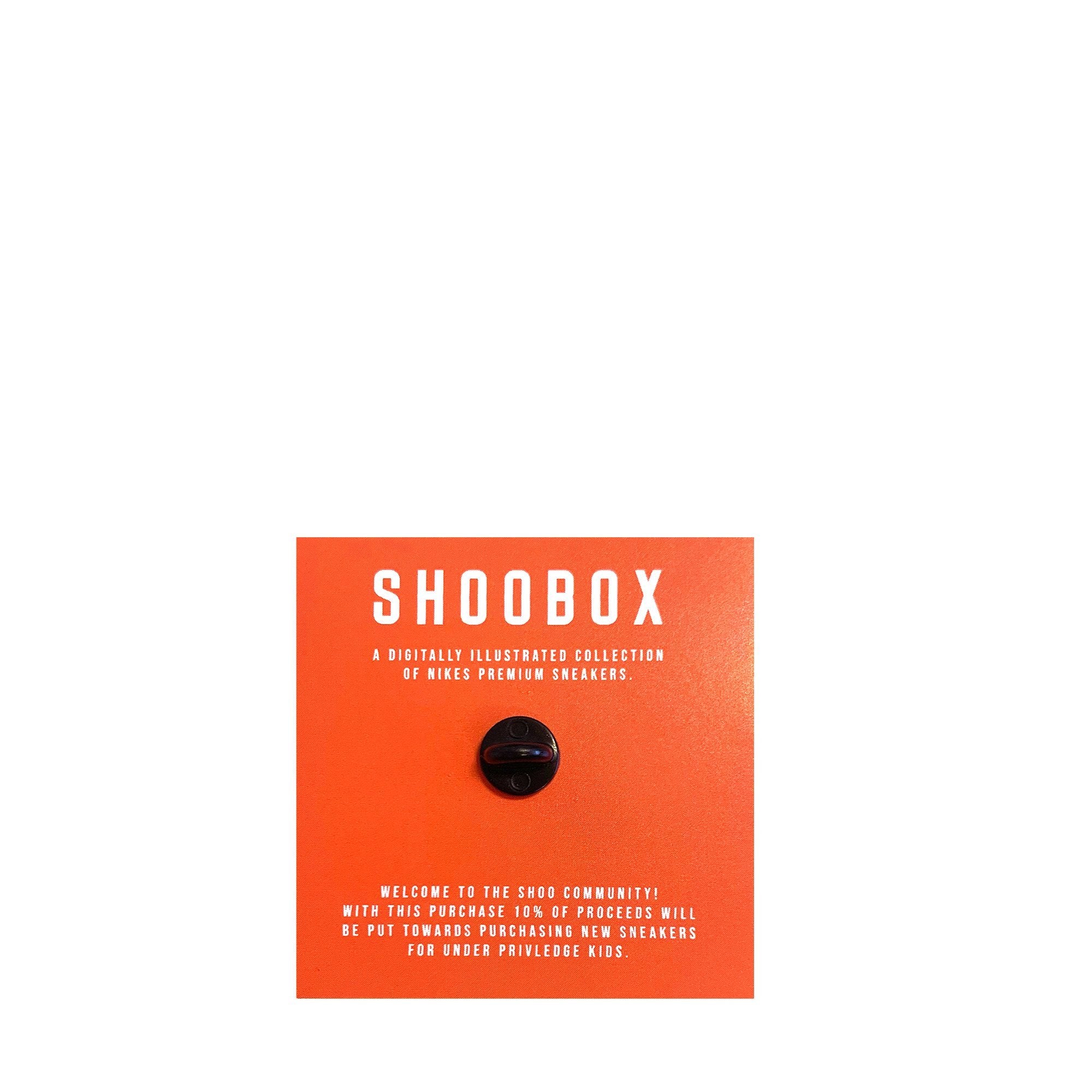 Shoobox Red/Black Jordan Shoebox Pin-PLUS