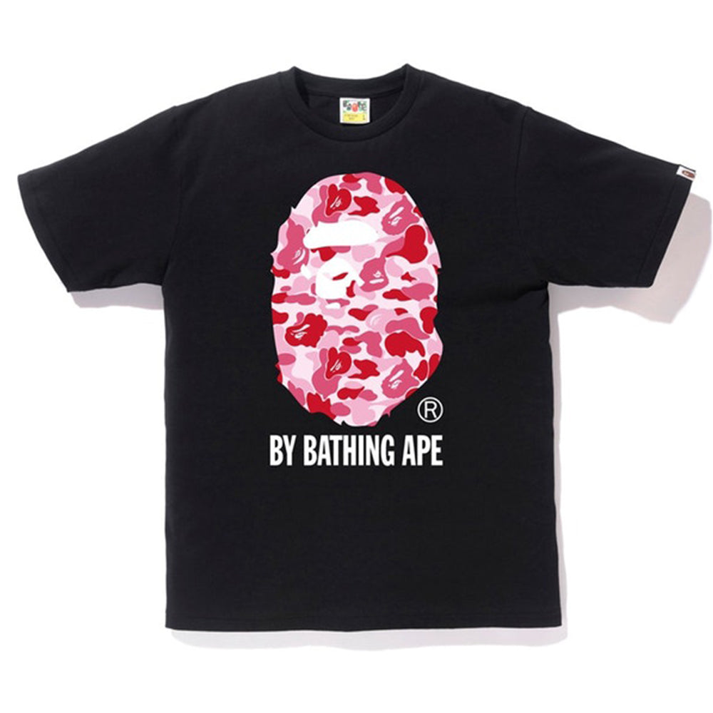 BAPE ABC By Bathing Tee Black/Pink-PLUS