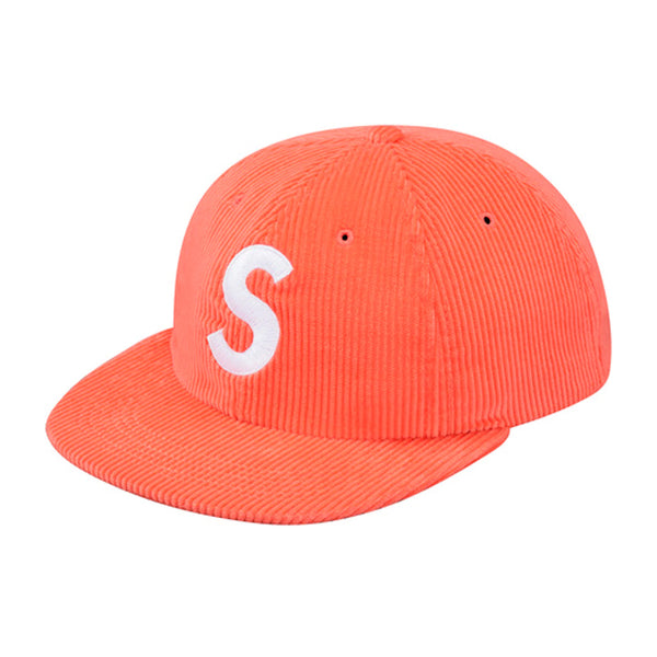 Supreme Corduroy S Logo 6 Panel Peach | PLUS